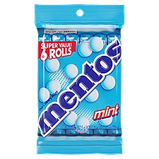 Mentos Mint Candy Super Value!, 1.32 oz, 6 count