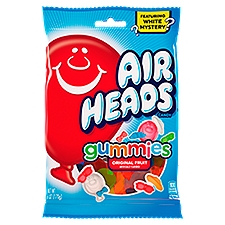 Airheads Candy Gummies Original Fruit, 6 Ounce