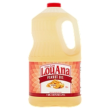 LouAna 100% Pure Peanut Oil, 1 Gallon, 128 Fluid ounce