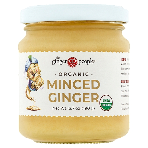 The Ginger People Organic Minced Ginger, 6.7 oz