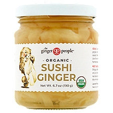 The Ginger People Organic Sushi Ginger, 6.7 oz