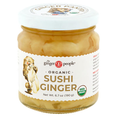 The Ginger People Organic Sushi Ginger, 6.7 oz