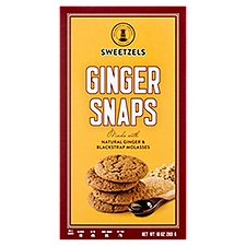 SWEETZELS Ginger Snaps, 10 oz