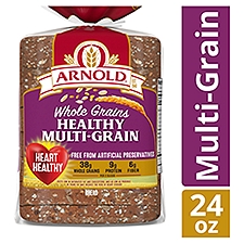Arnold Whole Grains Healthy Multi-Grain, Bread, 24 Ounce