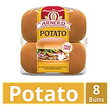 Arnold Potato Buns, 8 count, 1 lb, 16 Ounce