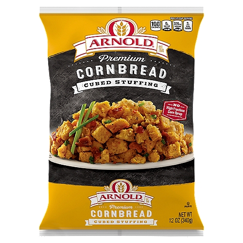 Arnold Premium Cornbread Cubed Stuffing, 12 oz
