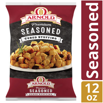 Arnold Premium Seasoned Cubed Stuffing, 12 oz, 12 Ounce