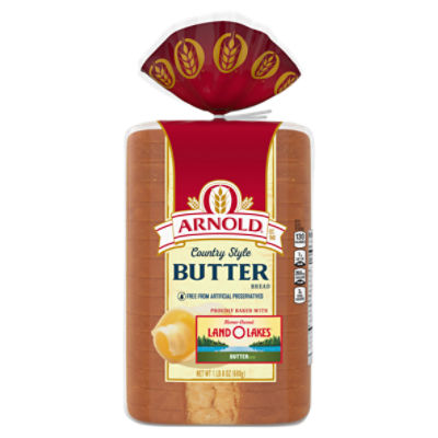 Arnold Country Style Butter, Bread