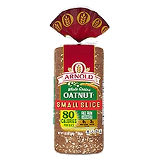Arnold Whole Grain Oatnut Small Slice Bread, 18 Ounce