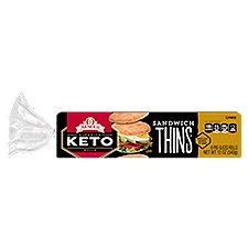 Arnold Superior Keto Rolls Sandwich Thins, 6 count, 12 oz