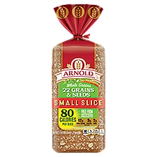 Arnold Whole Grains 22 Grains & Seeds Multigrain Pre-sliced Bread, 18 oz