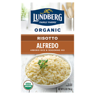 Lundberg Family Farms OG ALFREDO RISOTTO, 5.5 oz