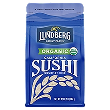 Lundberg Family Farms Og California Sushi, Rice, 32 Ounce