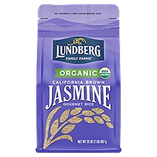 Lundberg Family Farms Og California Brown Jasmine, Rice, 32 Ounce
