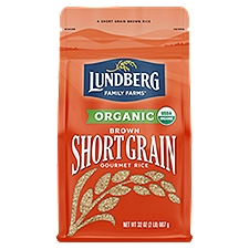 Lundberg Family Farms Og Brown Short Grain, Rice, 32 Ounce