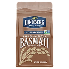 Lundberg Family Farms California Brown Basmati, Rice, 32 Ounce