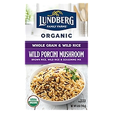 Lundberg Family Farms OG WHOLE GRAIN & WILD RICE - WILD PORCINI MUSHROOM, 6 oz