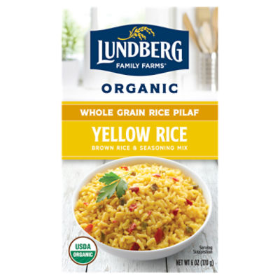 Lundberg Family Farms OG WHOLE GRAIN YELLOW RICE, 6 oz ShopRite