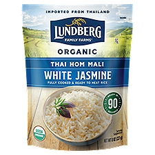 Lundberg Family Farms Organic Thai Hom Mali White Jasmine Rice, 8 oz