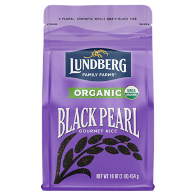 Lundberg Family Farms 1LB OG BLACK PEARL RICE