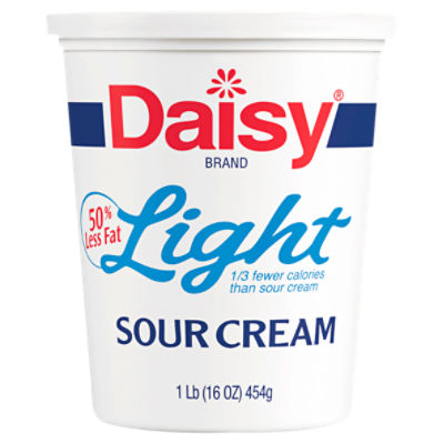 Daisy Light Sour Cream, 1 lb, 16 Ounce