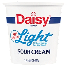 Daisy Light, Sour Cream, 24 Ounce