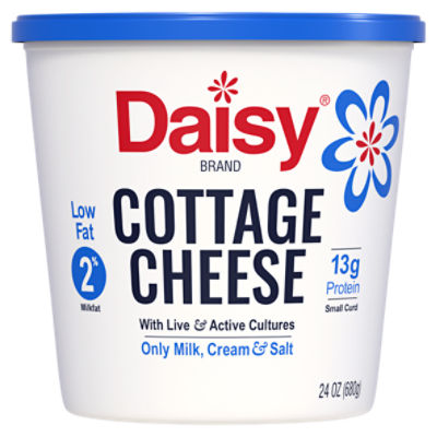 Daisy Low Fat Cottage Cheese, 24 oz, 24 Ounce