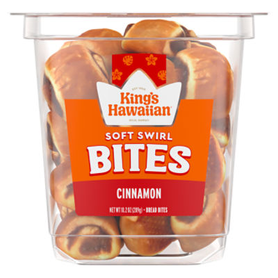 King's Hawaiian Cinnamon Soft Swirl Bread Bites, 10.2 oz