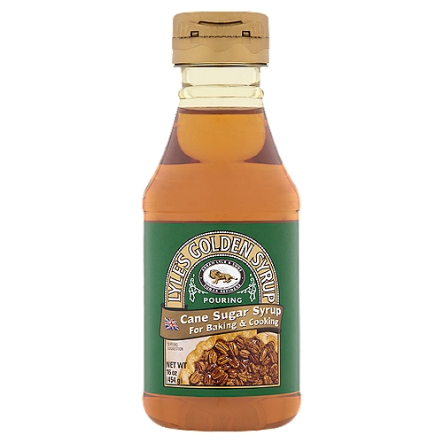 Lyle's Golden Syrup Pouring Cane Sugar Syrup, 16 fl oz
Lyle's Golden Syrup is used as an ingredient in baking and cooking of all kinds.