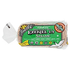 Food For Life Ezekiel 4:9 Sesame Sprouted Grain Bread, 24 oz, 24 Ounce