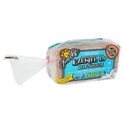 Food For Life Ezekiel 49 Low Sodium Flourless Sprouted Grain Bread, 24 oz