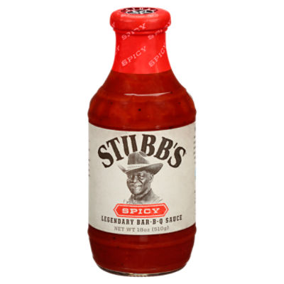 Stubb's Spicy Legendary Bar-B-Q Sauce, 18 oz