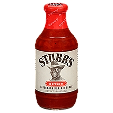 Stubb's Spicy Legendary Bar-B-Q Sauce, 18 oz, 18 Ounce