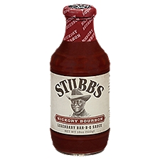 Stubb's Hickory Bourbon Barbecue, Sauce, 18 Ounce