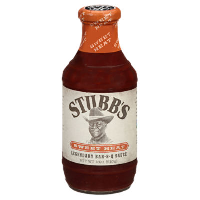 Stubb's Sweet Heat Barbecue, 18 oz