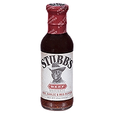 Stubb's Soy, Garlic & Red Pepper Beef Marinade, 12 oz