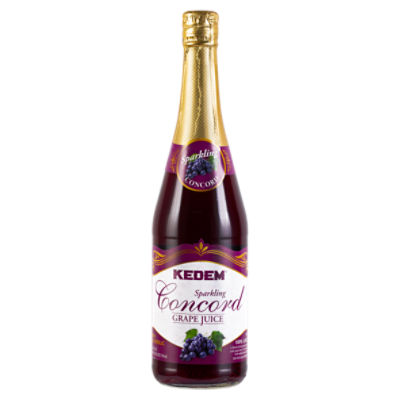 Kedem Sparkling Concord Grape 100 Juice, 25.4 fl oz