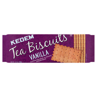 Kedem Vanilla Flavor Tea Biscuits, 4.2 oz