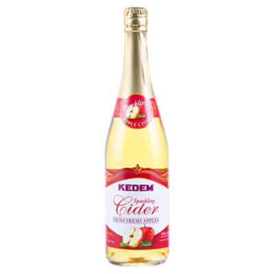 Kedem Sparkling Apple Cider, 25.4 fl oz ShopRite