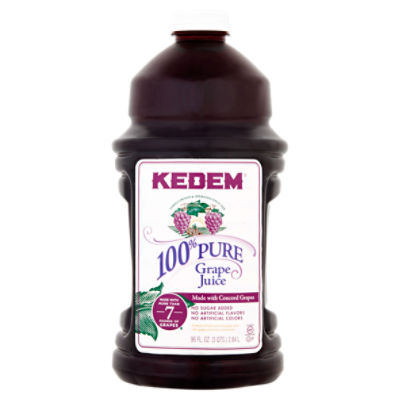 Kedem 100% Pure Grape Juice, 96 fl oz
