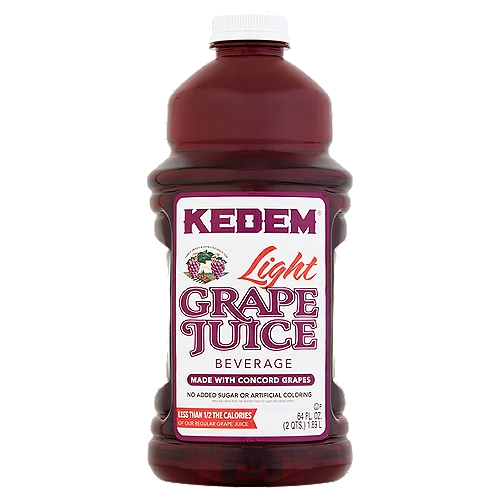 Kedem Light Grape Juice Beverage, 64 fl oz