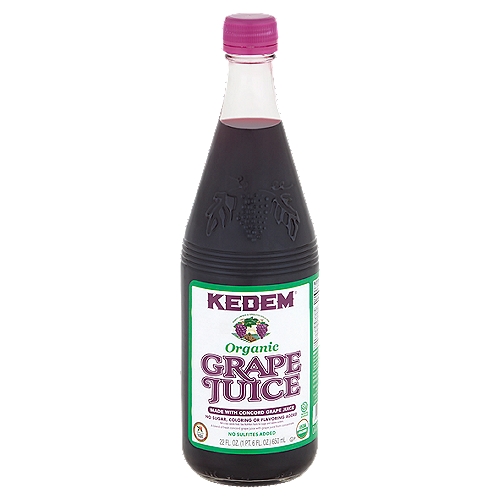 Kedem Juice - Organic Grape, 22 fl oz
