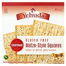 Yehuda Everything Gluten Free Matzo-Style Squares, 10.5 oz