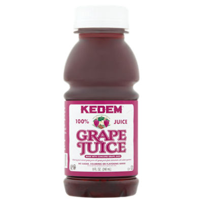 Kedem 100 Grape Juice, 8 fl oz