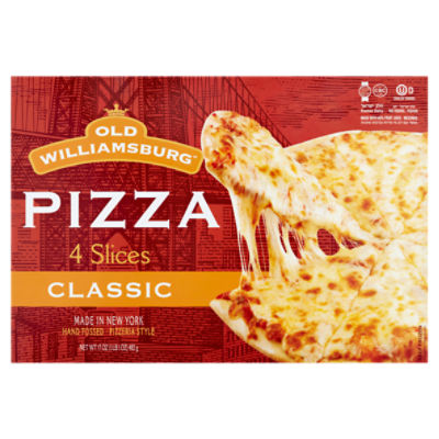 Old Williamsburg Classic Pizza, 4 count, 17 oz