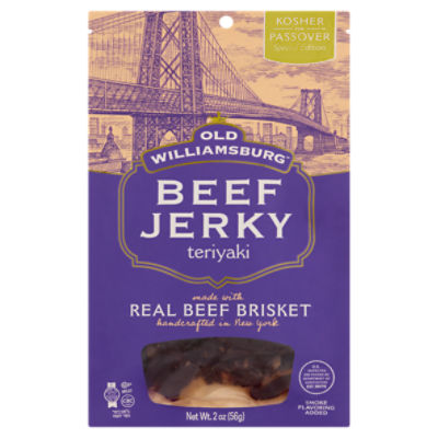 Old Williamsburg Teriyaki Beef Jerky Special Edition, 2 oz