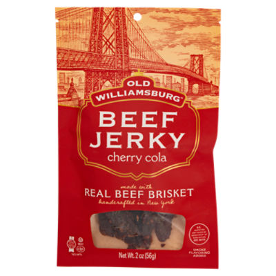 Old Williamsburg Cherry Cola Beef Jerky, 2 oz