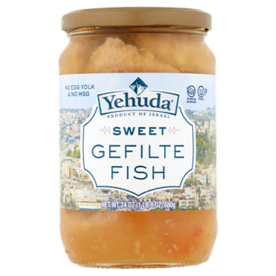 Yehuda Sweet Gefilte Fish, 24 oz