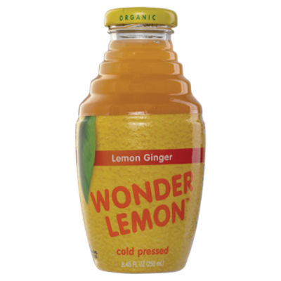 Wonder Lemon Lemon Ginger Cold Pressed Juice, 8.45 fl oz