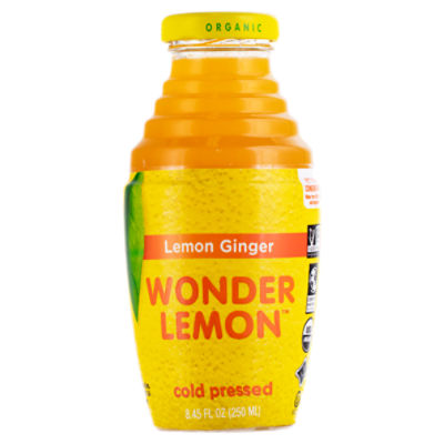 Wonder Lemon Lemon Ginger Cold Pressed Juice, 8.45 fl oz